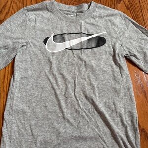 Nike Men's Gray Logo T-Shirt